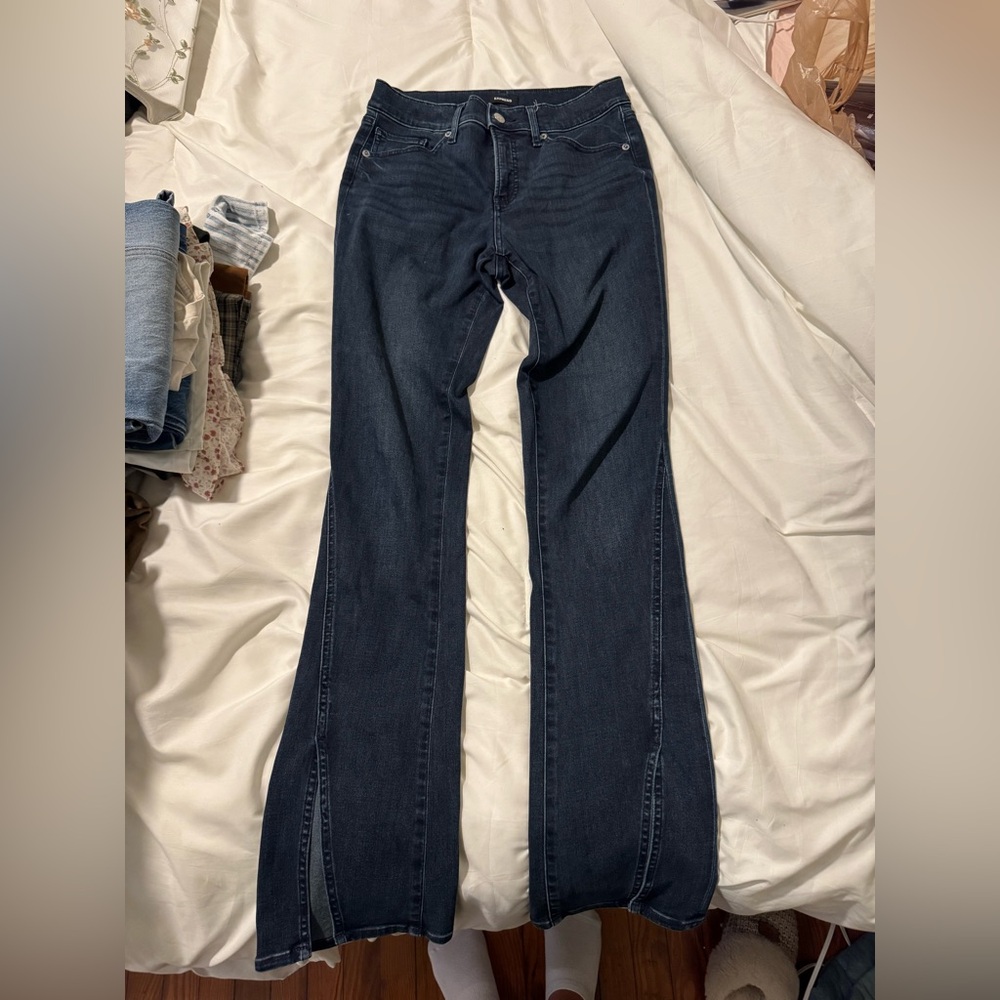 Express Dark Blue Women Jeans